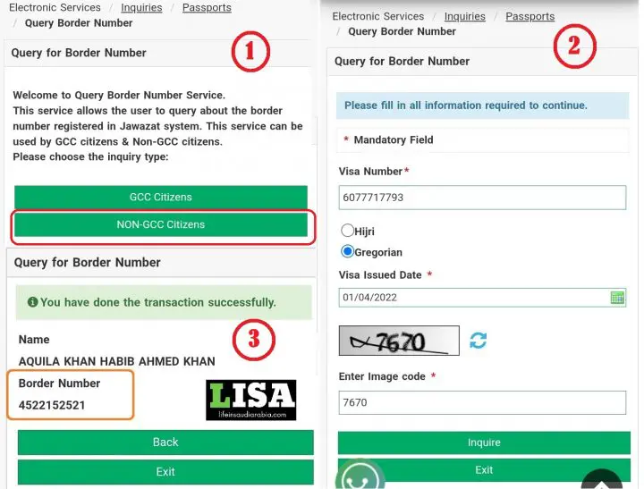 How to check border number in Saudi Arabia? Life in Saudi Arabia