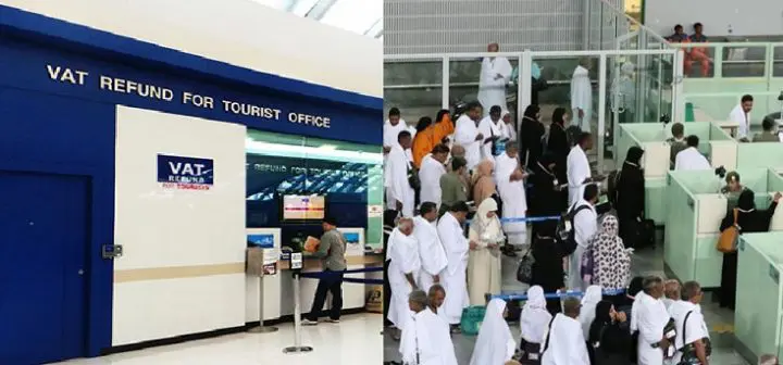 Can tourist claim VAT refund at Saudi Airports?