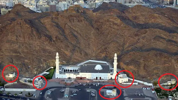 The Seven Mosques in Madina